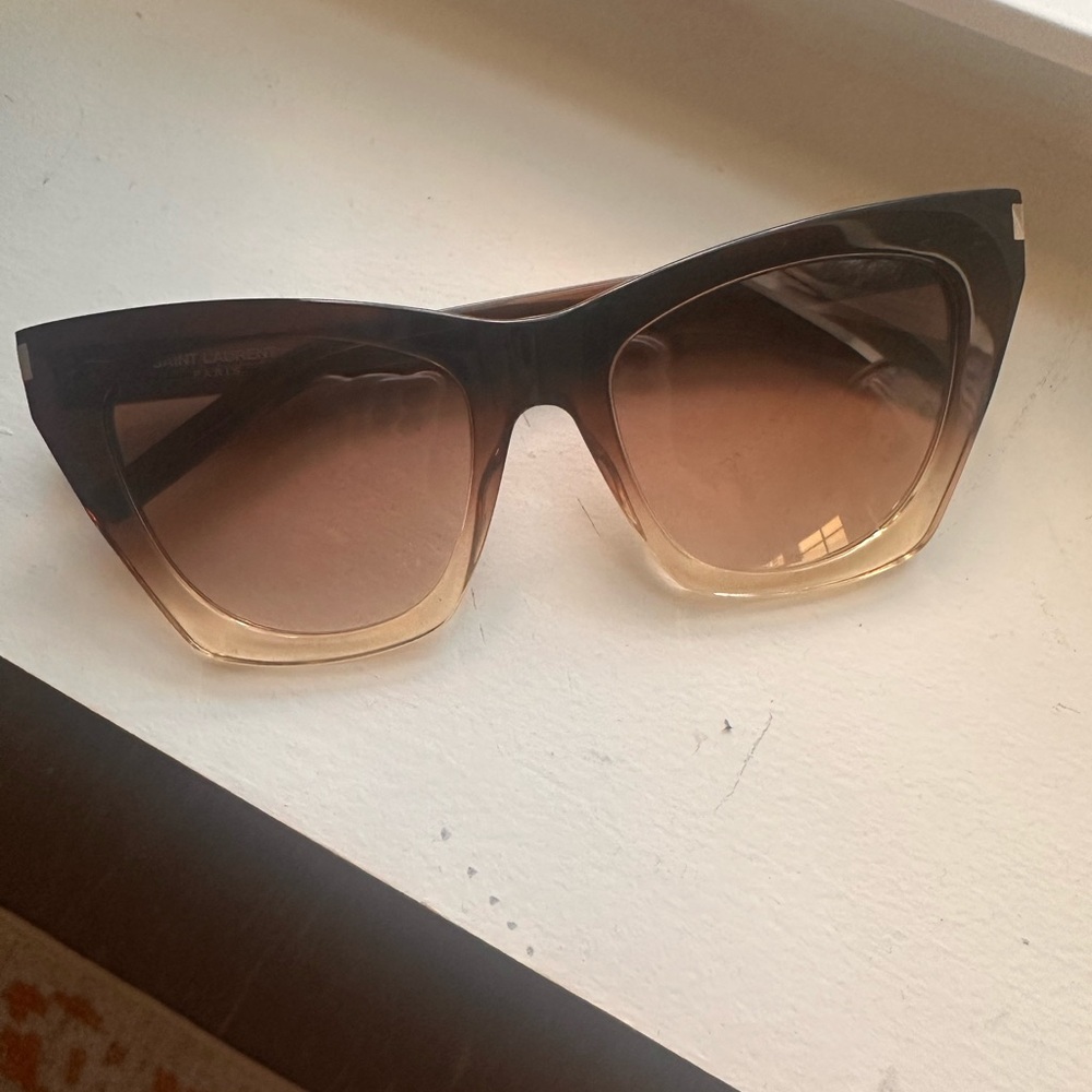Saint Laurent Cat Eye Gradient Sunglasses